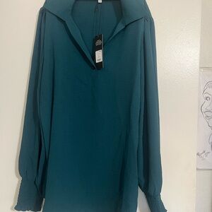 Teal Women's Top